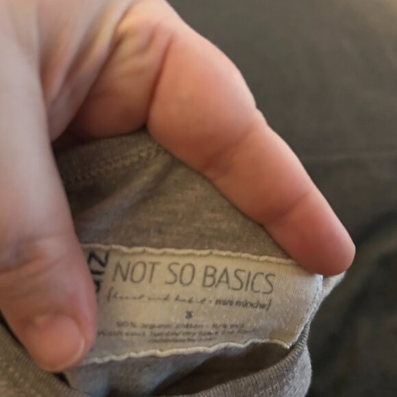 🤍 Mini Mioche Not-So-Basics Long Sleeve Shirt – Size 3T 🤍 - Picture 4 of 4